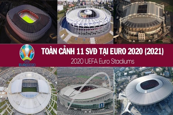 Toàn cảnh 11 sân vận động tổ chức Euro 2020